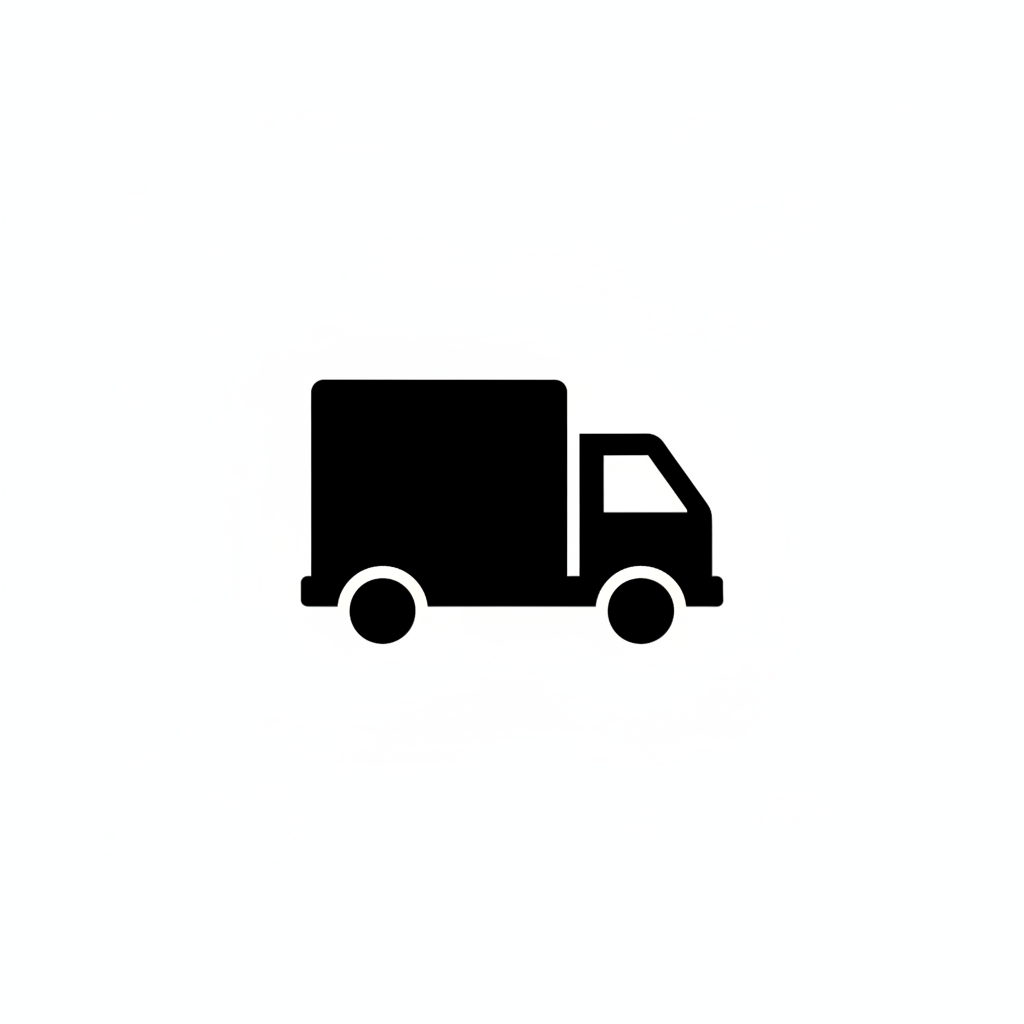 make it black and white and remove everything but the truck